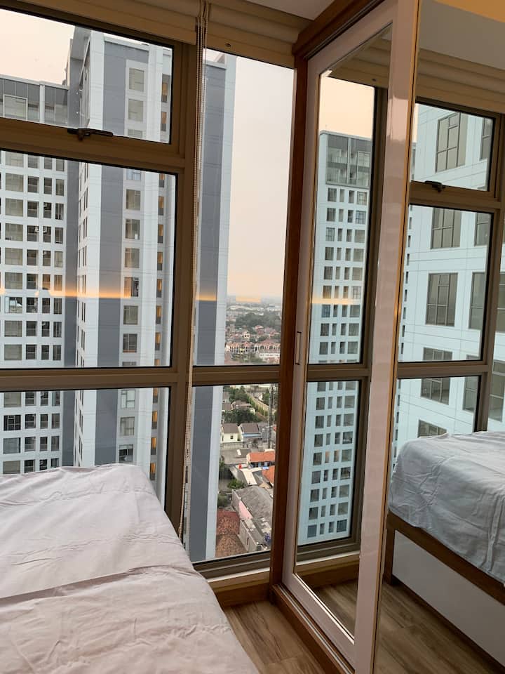 Spálňa s výhľadom 2