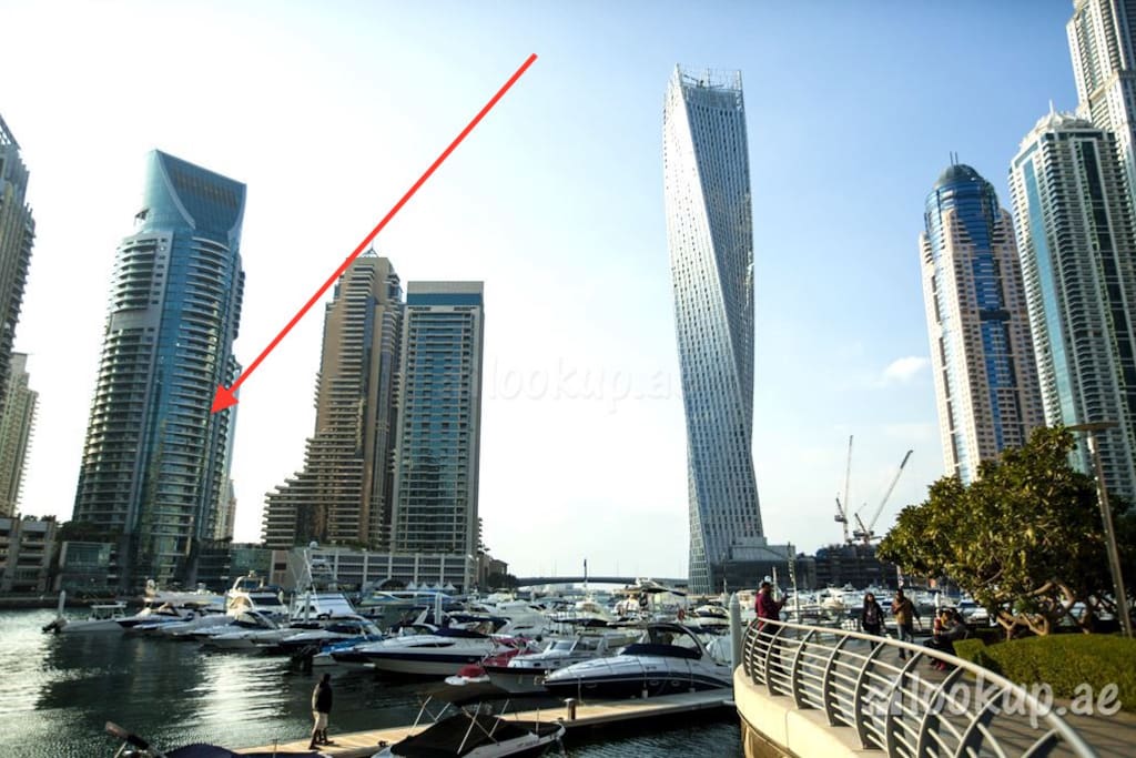 View from the marina