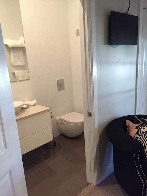 Opal room offers modern ensuite