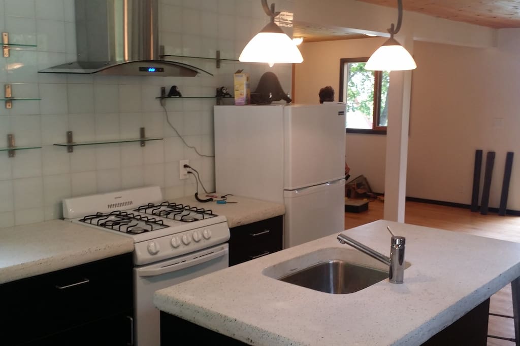 Remodelled kitchen