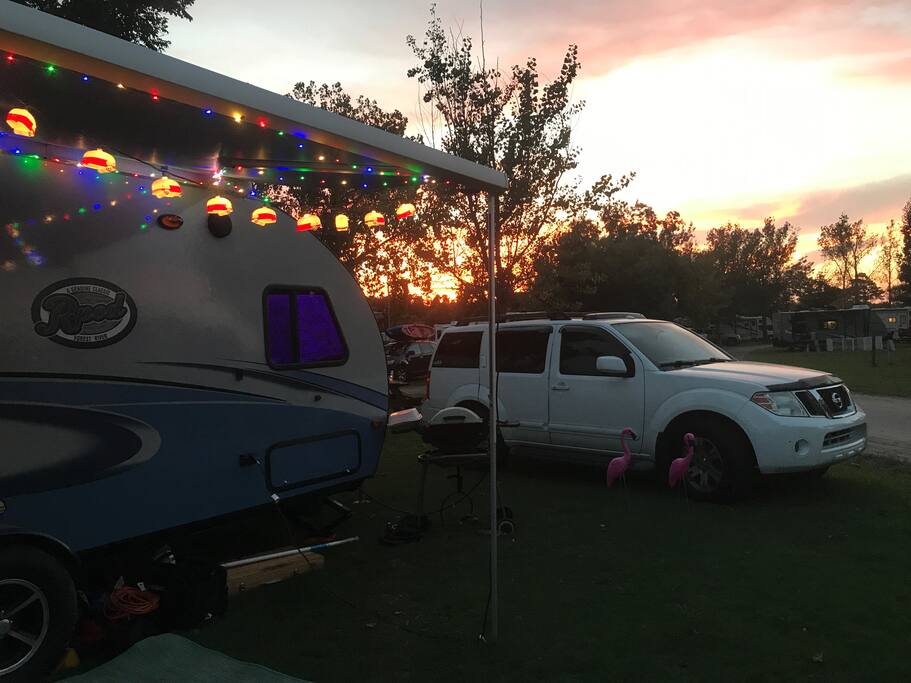 Twinkle lights included!