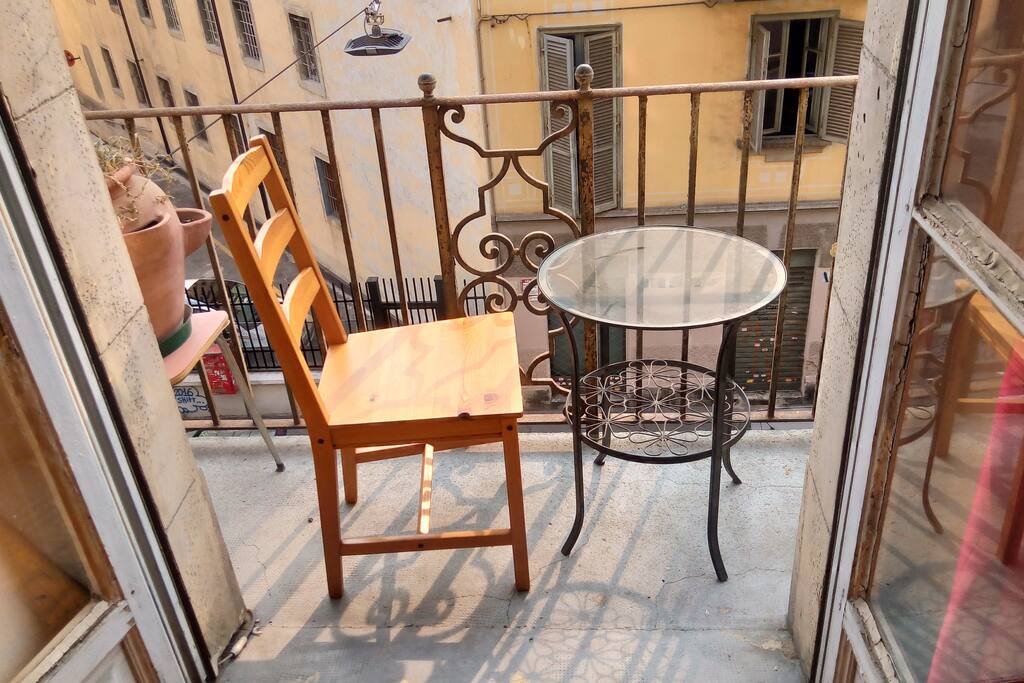 A nice balcony to enjoy your stay...