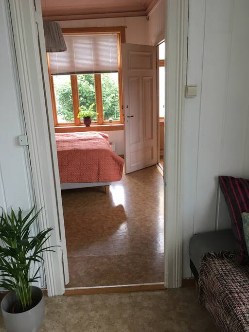 Main bedroom and entrance
