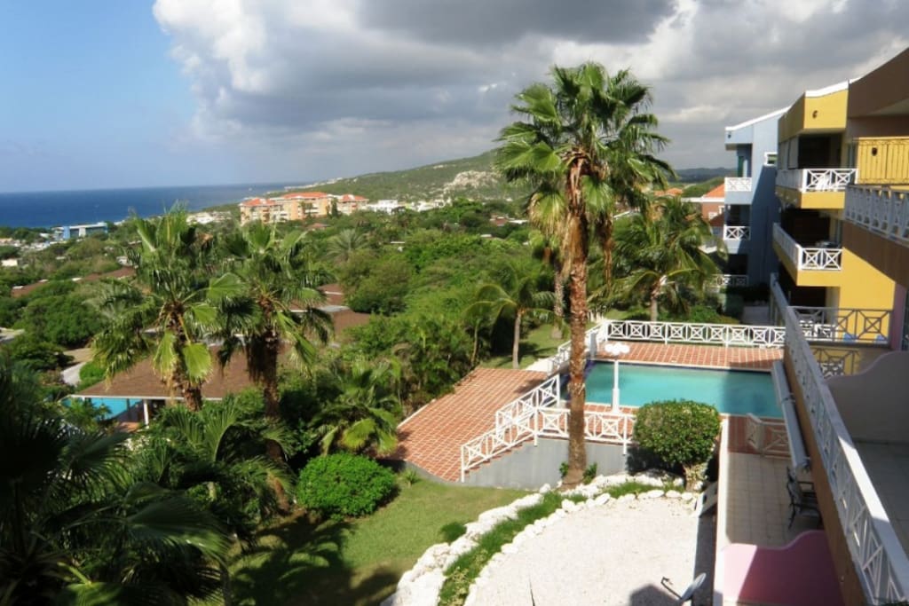 View from the balcony