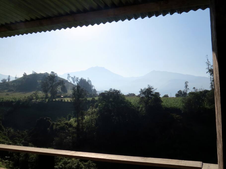 vista desde el balcon
