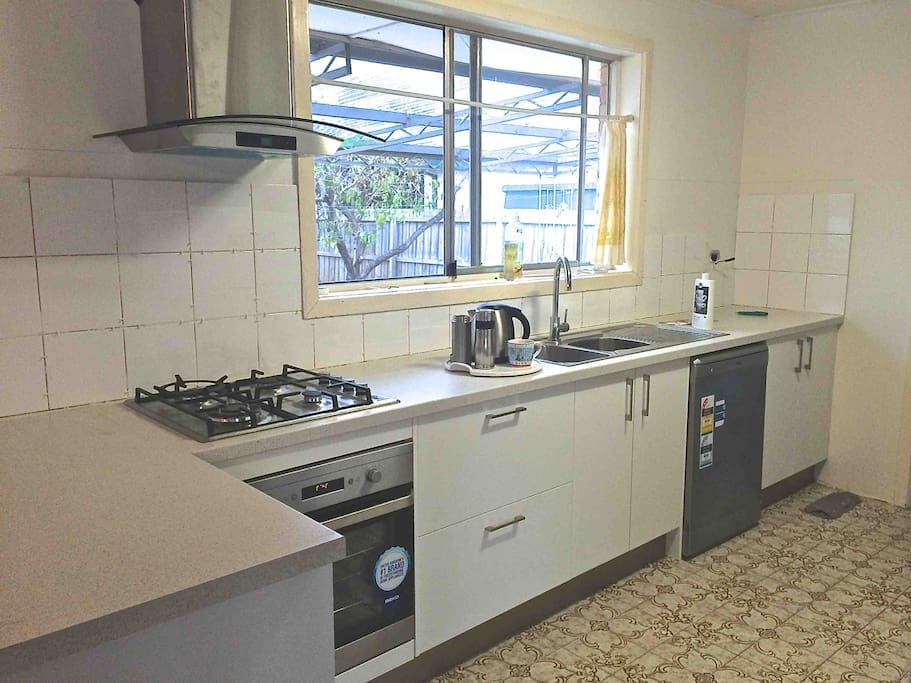 Newly renovated kitchen