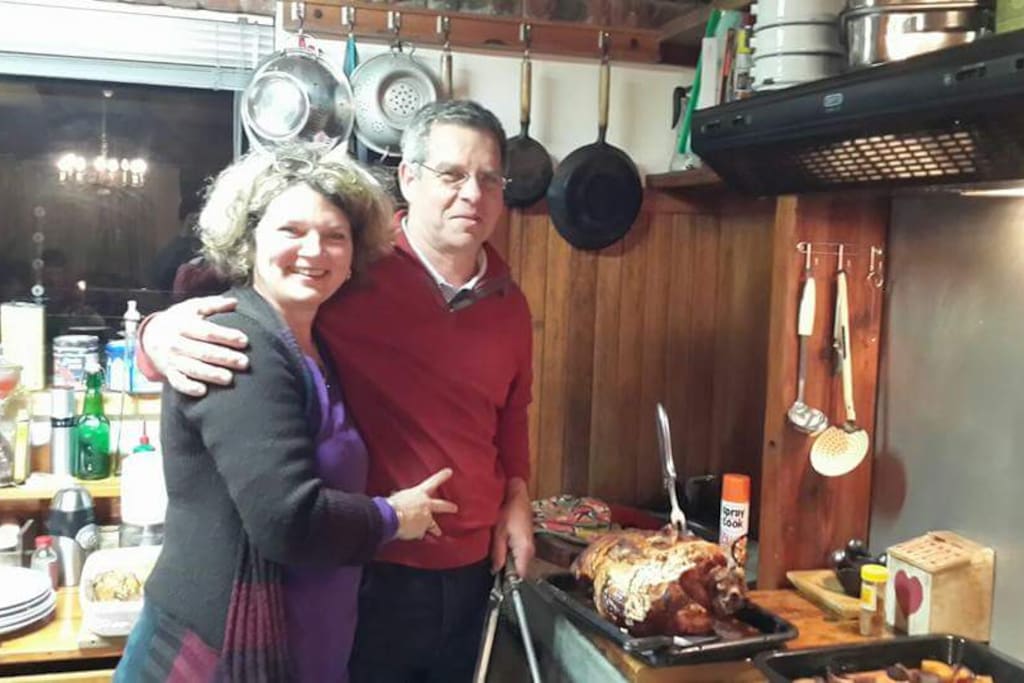 Come and share our lives for a couple off days! Just look at the beautiful roast.