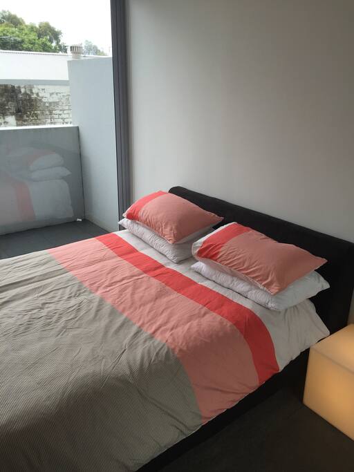 Bedroom with ensuite attached