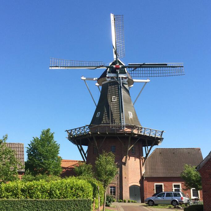 Die Rysumer Mühle vis-à-vis
