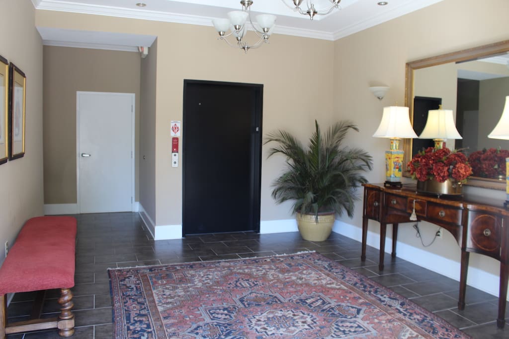 Main Lobby on Ground Floor - Elevator to 2nd Level Home