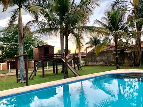 Top Airbnb: Chácara vovó Cleusa, Vale do Sol Indaiatuba, São Paulo em Indaiatuba
