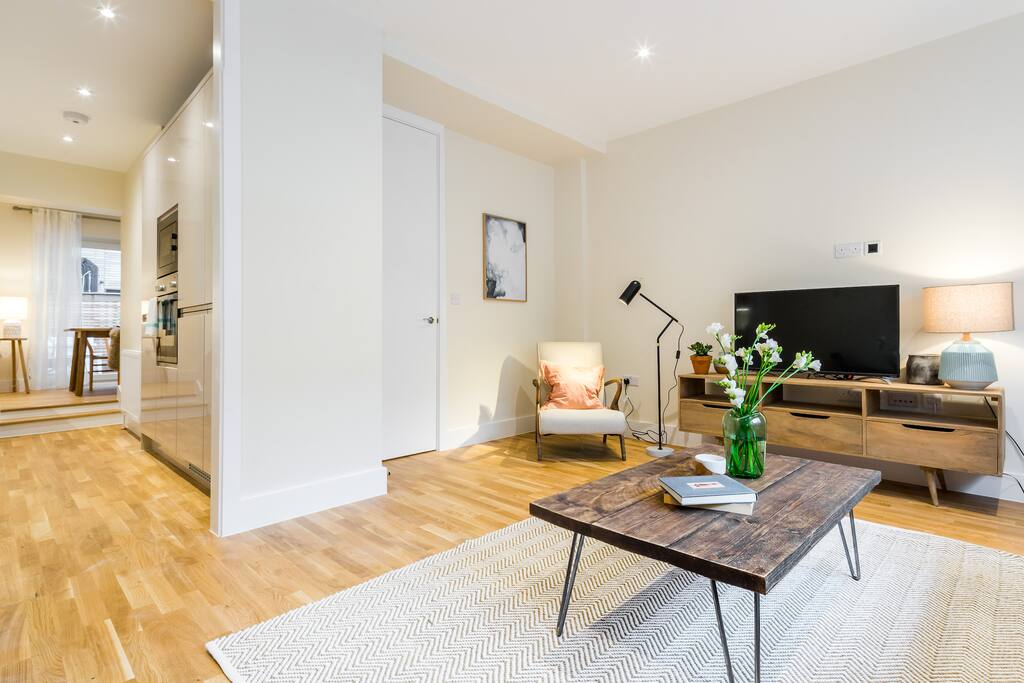 It is spacious with beautiful furniture and design.