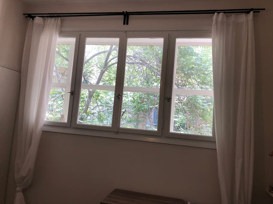 Big bedroom windows