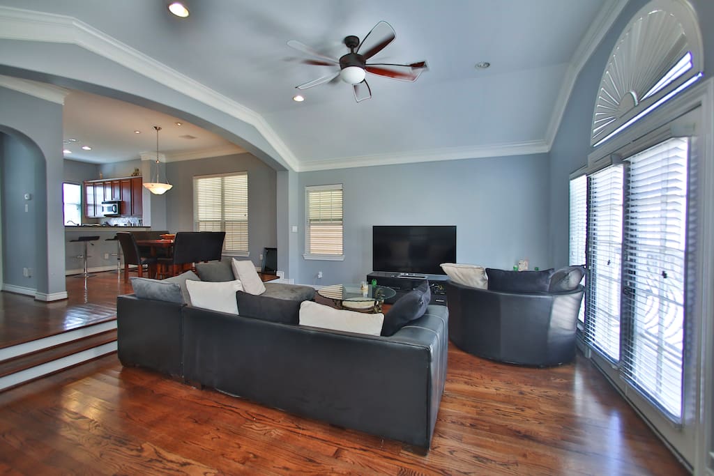 Spacious open floor plan