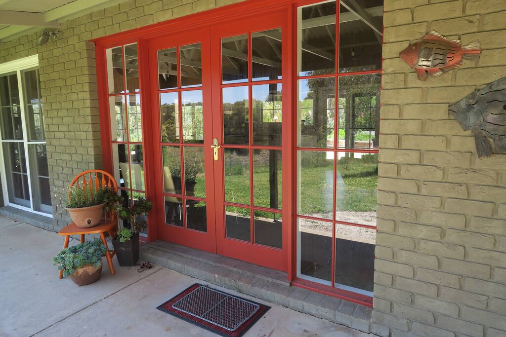 Verandahs all round and windows galore!