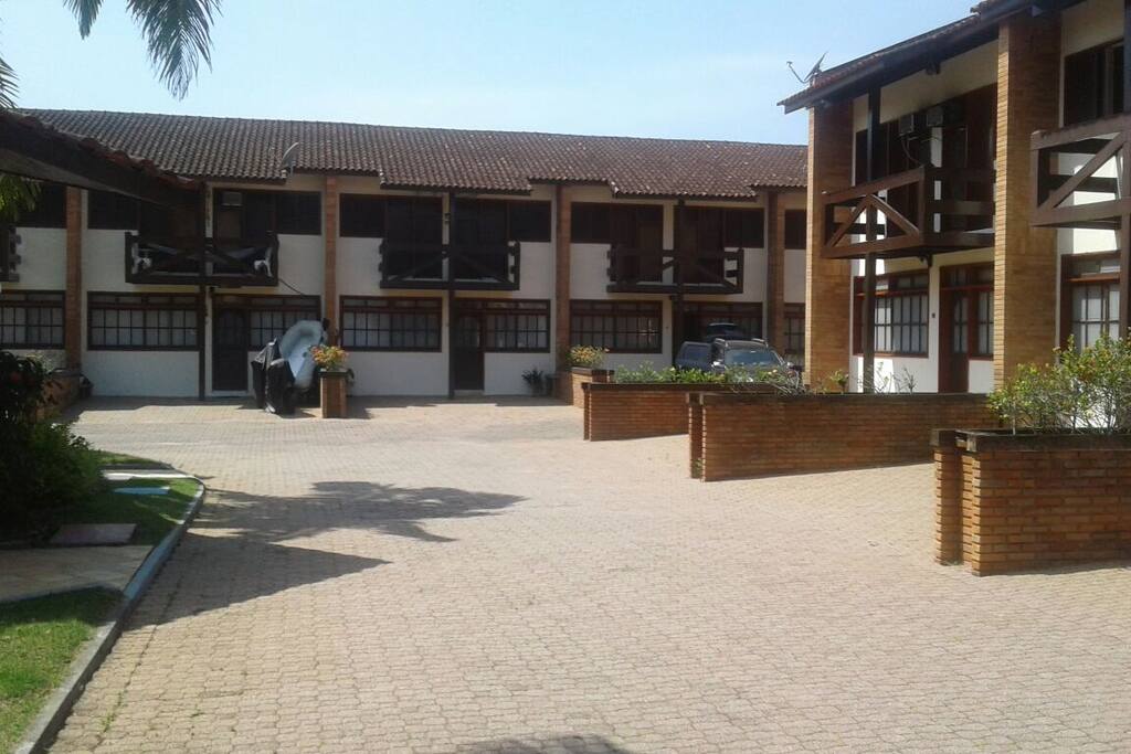 Faixada das casas
