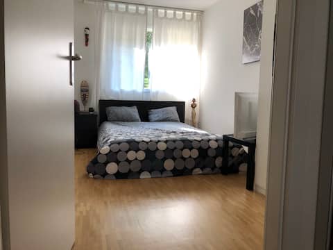 Chambre idéale dans  grand appartement