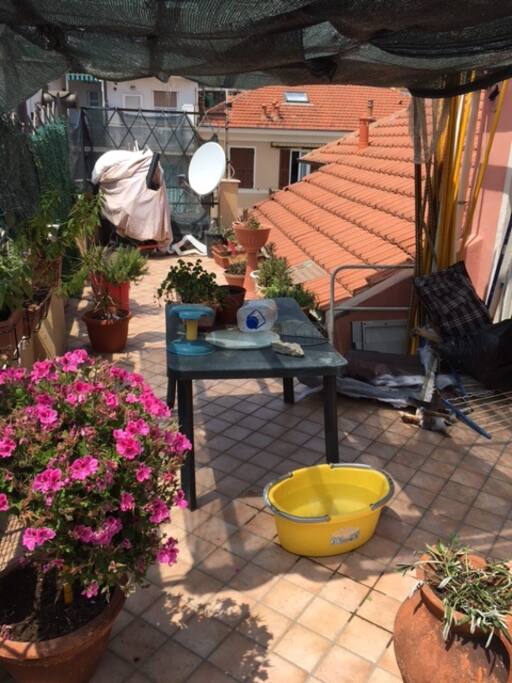 terrazzo vita di mare ombra e relax
