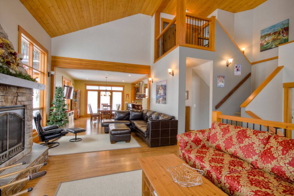View of the open floor concept.
