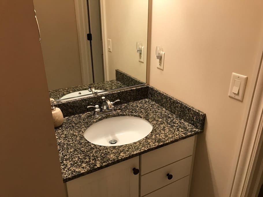 upstairs sink