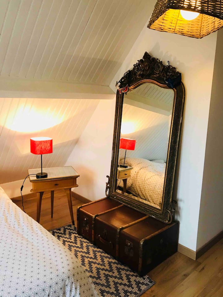 Double room 1 on the first floor:  bed 160 