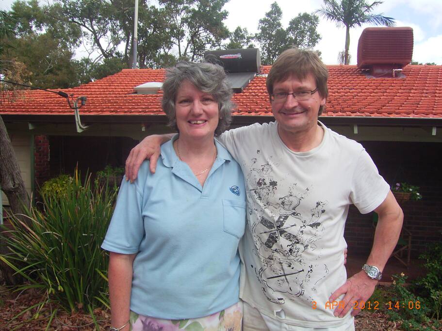 Owners Jenette & Peter who have been operating Falls Retreat for 14 years