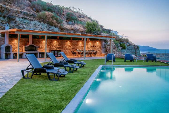 Anastasis Luxury Villa Andros With Heated Pool gallery image 2