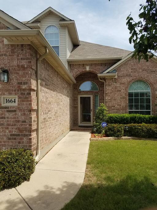Entrance to the house