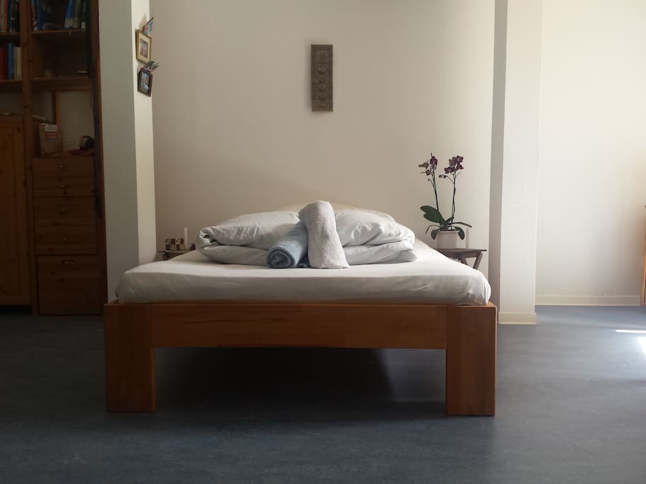 Schlafen (Bett 120m)