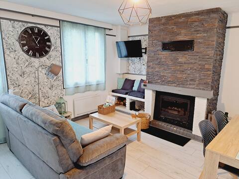 Popular Airbnb listing: "Les Dunes" 3* gîte in Somme Bay + SAUNA option in Cayeux Sur Mer