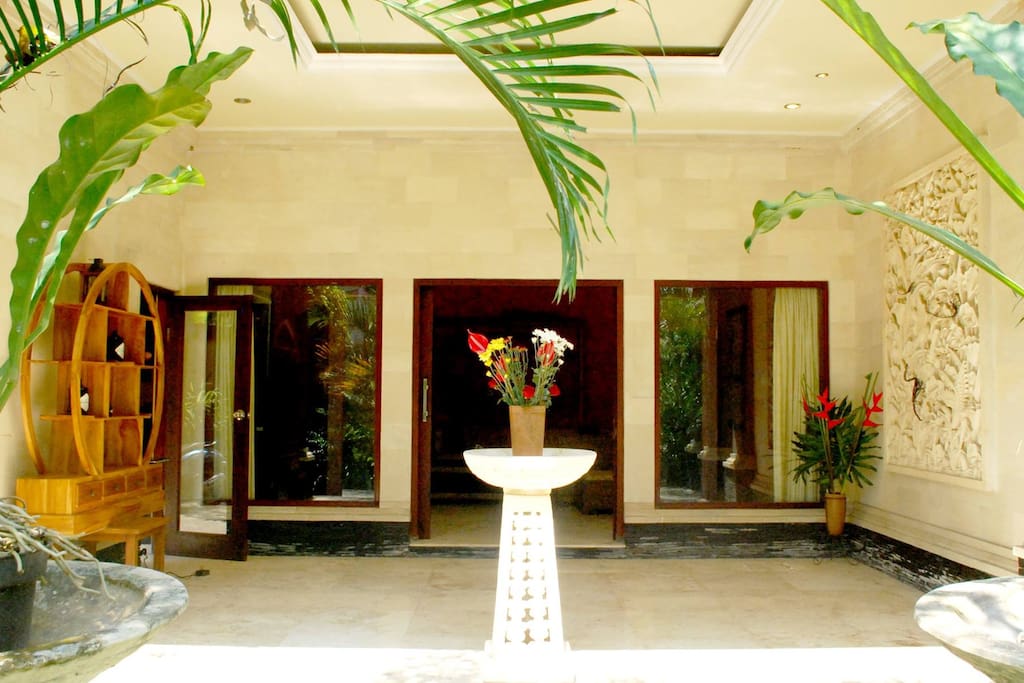 Terrace of Frangipani suite in main building ground floor