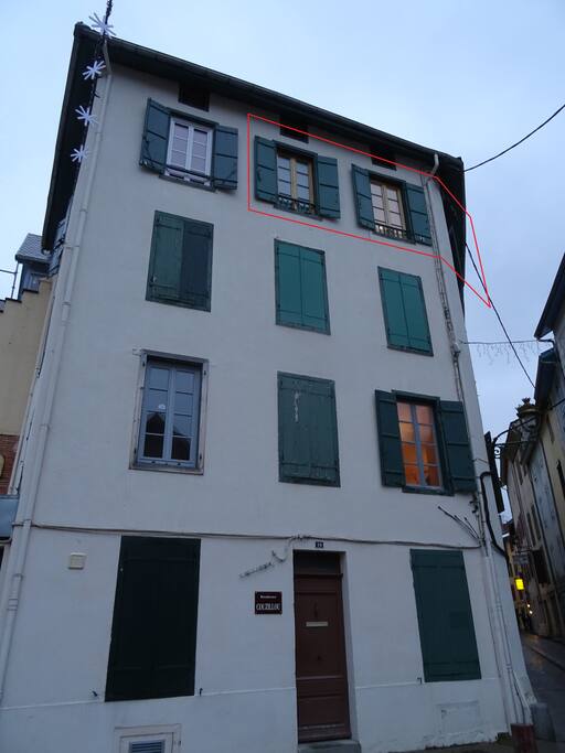 Logement trés lumineux.