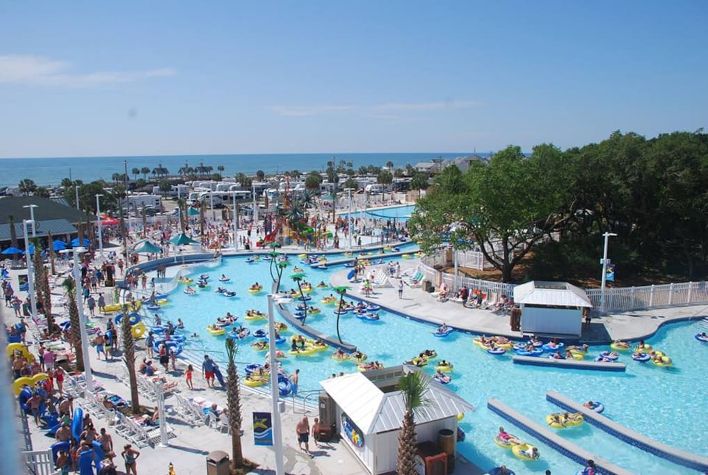 Lazy river, free to our guests