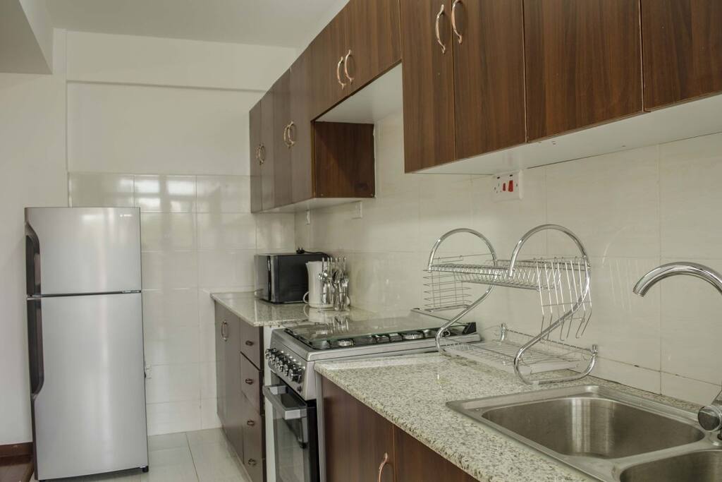A operational kitchen