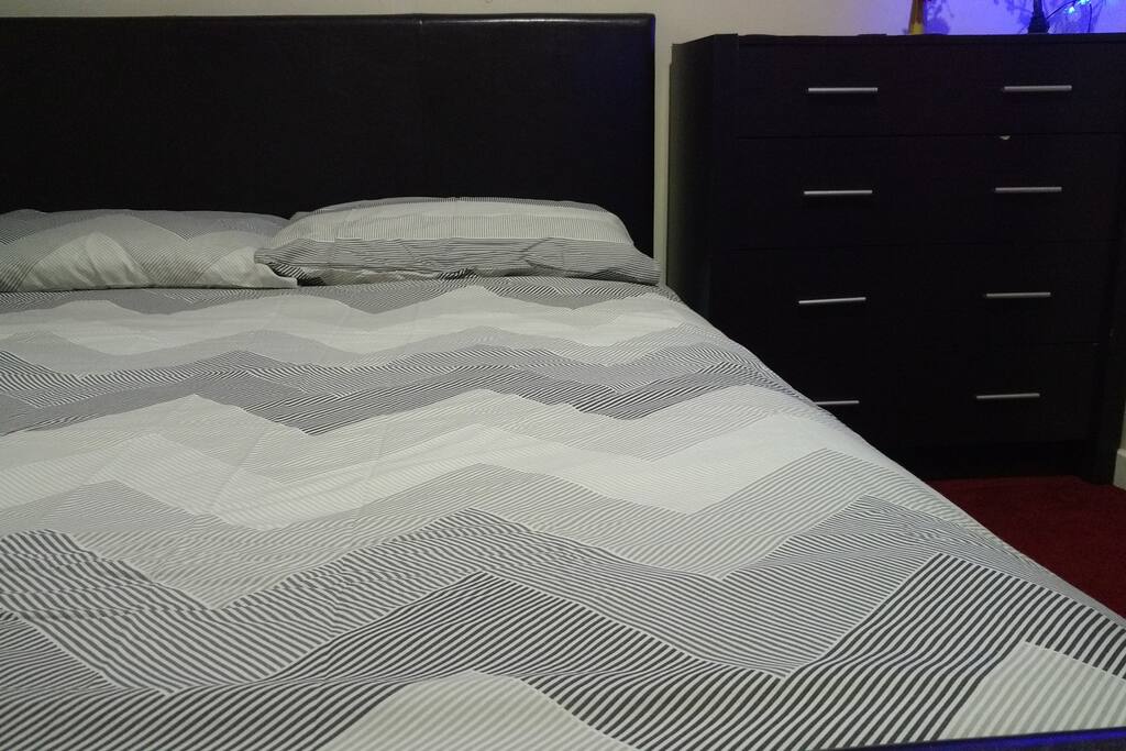 Bed and drawer