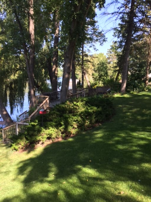 Backyard Deck on the River