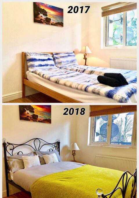 From 1 March 2018 we update in all rooms new beds, duvets and pillows