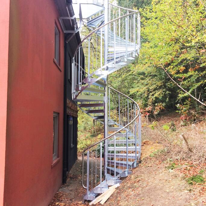 Stairway to "Atelier"