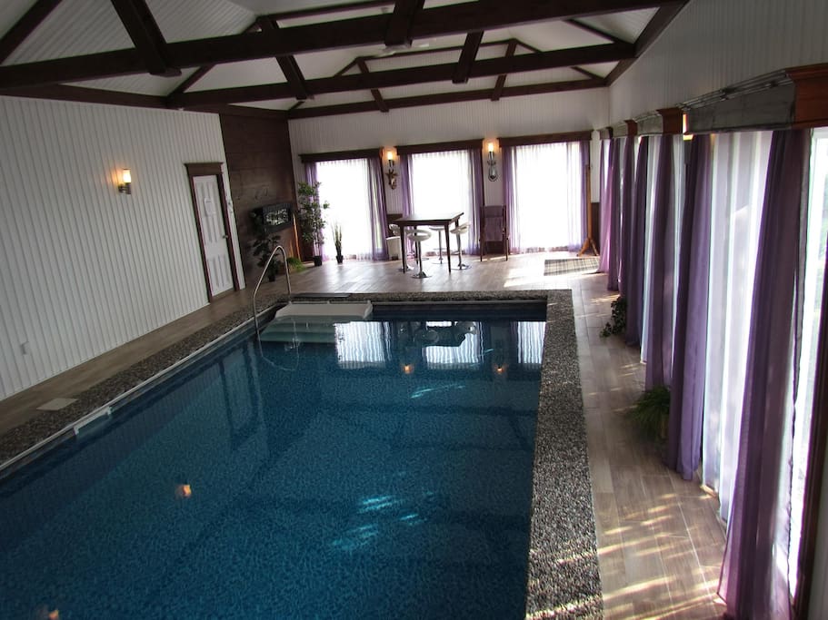 Piscine chauffée à l'année