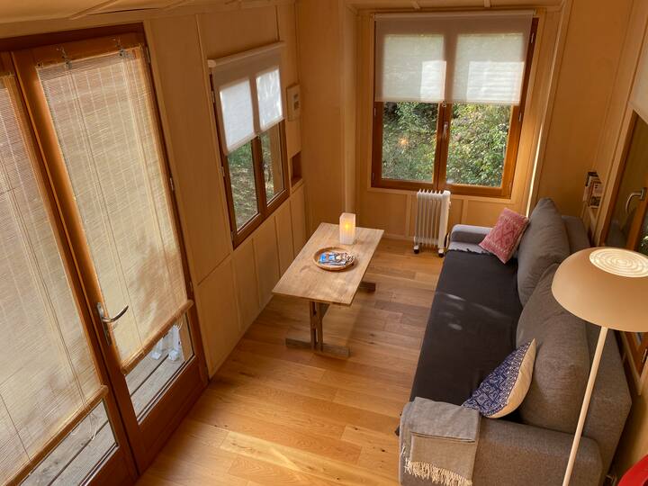 Danish Style Tiny House In The Calm Forest - Aubussargues