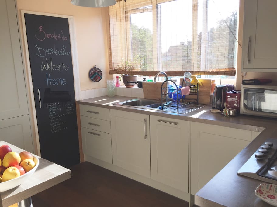 Spacious kitchen