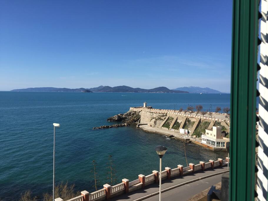 Vista dall'appartamento