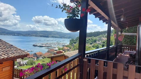 Two-bed apartment with ocean views in Galicia