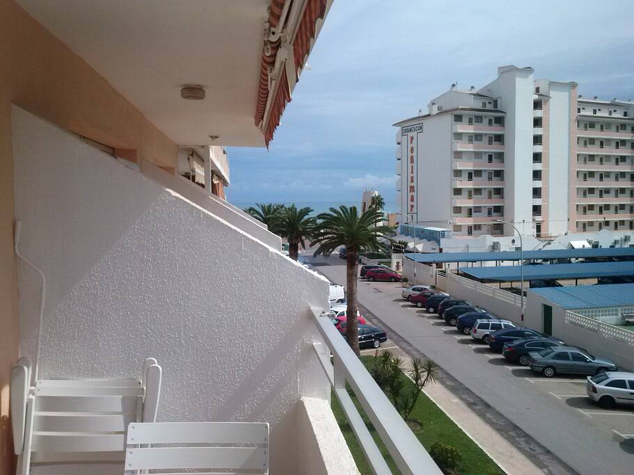 Vue mer depuis la terrasse