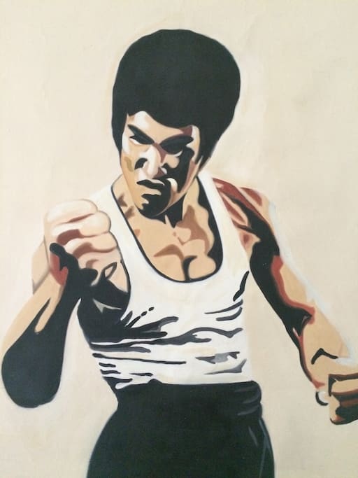 Bruce Lee room (detail)