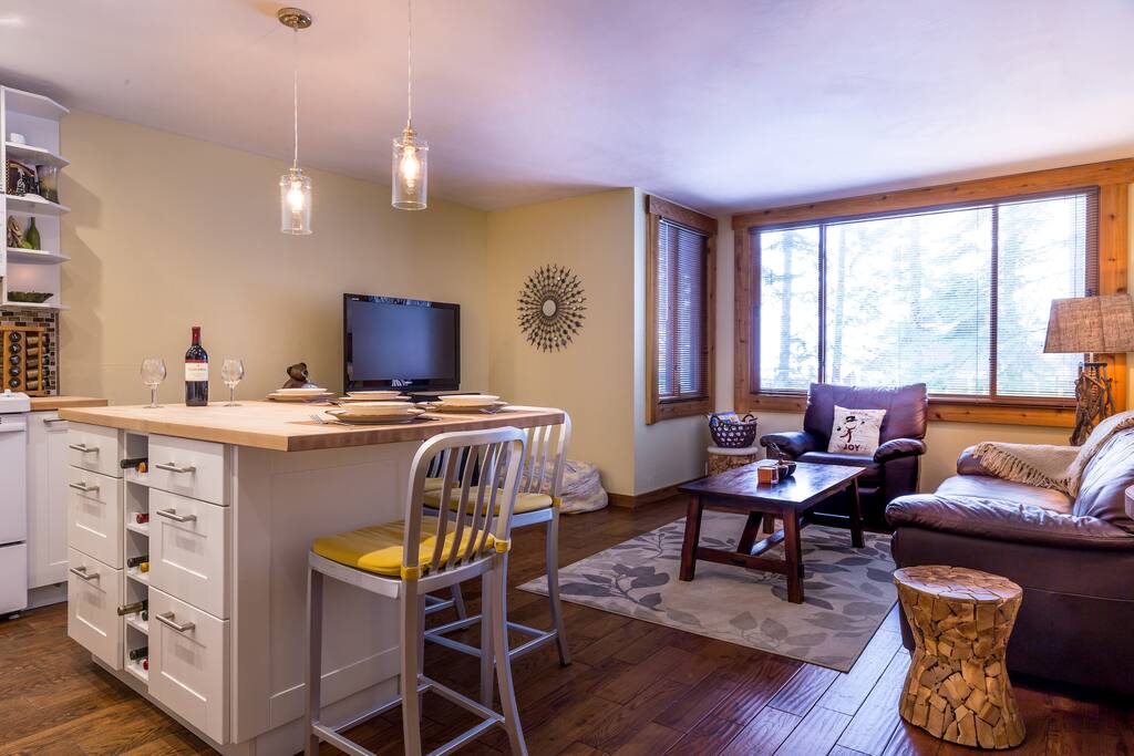 Spacious open floor