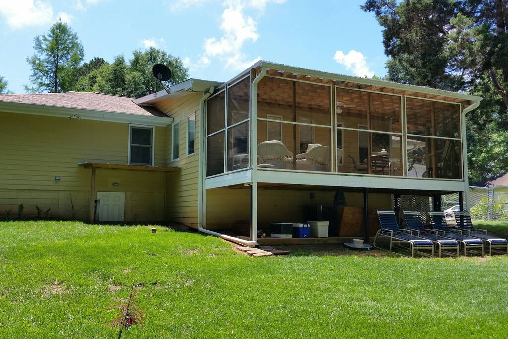 Rear Yard Fenced