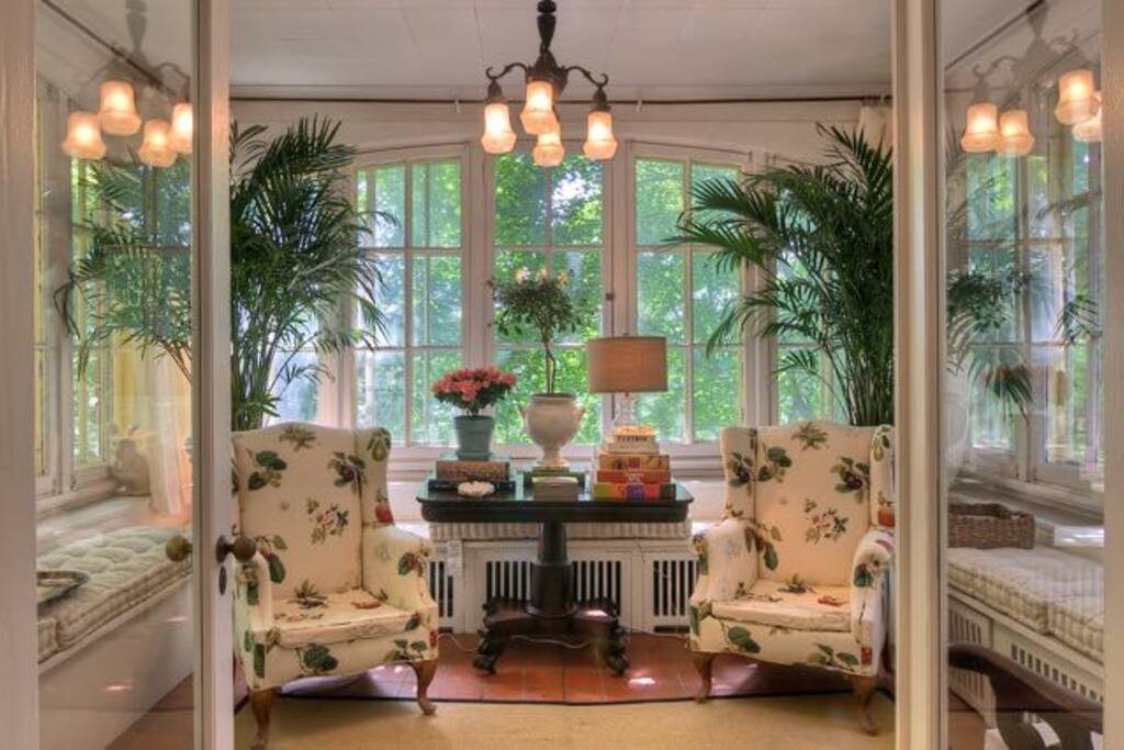Sun Room ( Open In warm weather)