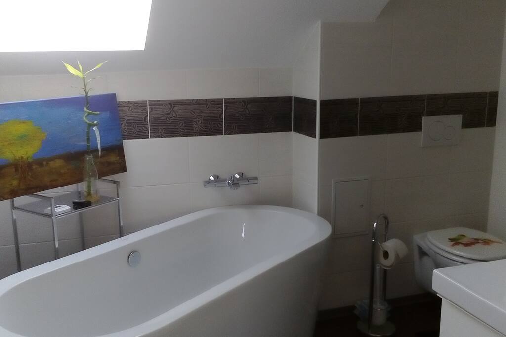 Badezimmer mit WC, extra 2. WC