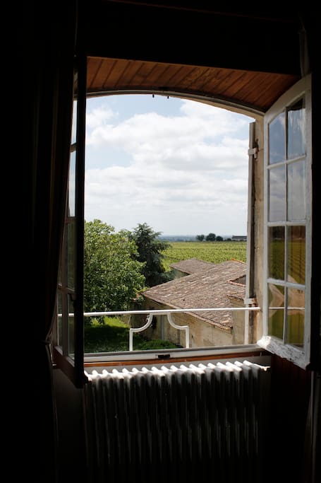 Vue depuis la chambre